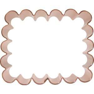 Rectangle Cookie Cutter (Scalloped Edge) 