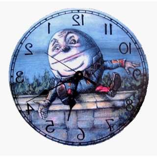 Alice in Wonderland Humpty Dumpty Clock 