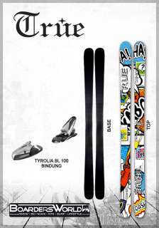 TRUE Freestyle Ski COMIC 153 cm + Tyrolia SL 100 Bindung inkl. Montage 