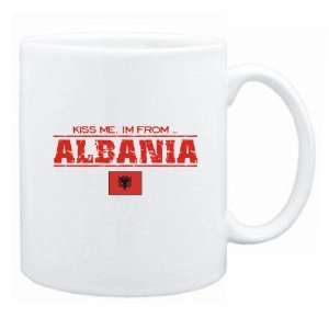 New  Kiss Me , I Am From Albania  Mug Country 