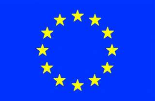 XXL Flagge Europa 2,5 x 1,5 m Hissfahne EU Fahne Rat  