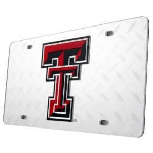 Texas Tech Red Raiders Diamond Acrylic Laser Tag  Sports 
