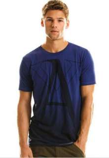 Armani Exchange Initial T Shirt Blueprint NWT  
