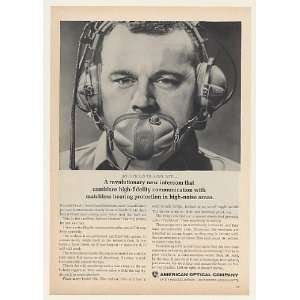   American Optical AO Hear Guard Intercom Print Ad (Memorabilia) (47087