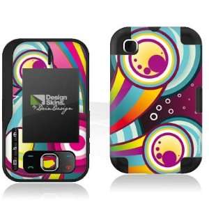  Design Skins for Nokia 6760 Slide   Rainbow Bubbles Design 