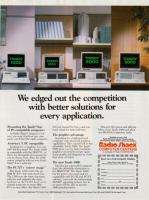 1986 Radio Shack Tandy 1000 1200 2000 3000 Computer Ad  