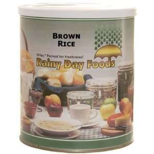 Brown Rice #10 can  Grocery & Gourmet Food