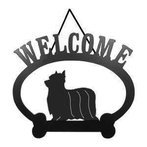  Welcome Sign   Yorkshire Terrier