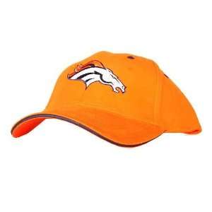  Denver Broncos Orange with Blue Tip Adjustable Hat Sports 
