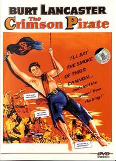 1952 Pirate Classic Burt Lancaster The Crimson Pirate  