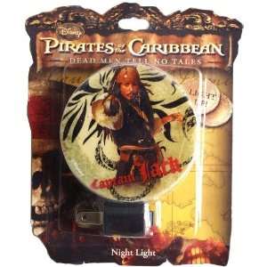 Disney Pirates of the Caribbean Captain Jack Night Light