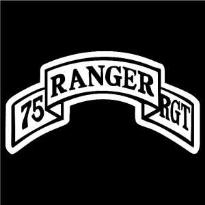 75th Ranger Regiment airborne vinyl decal sticker  