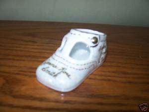 Personalized Ceramic Baby Shoe for Girl  