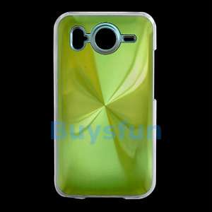 Hard Cover Case w/ Metal Aluminum AT&T HTC Inspire 4G  