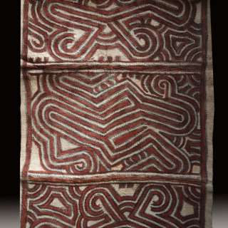 LARGE TAPA CLOTH PAINTING Papua New Guinea TAP 044  