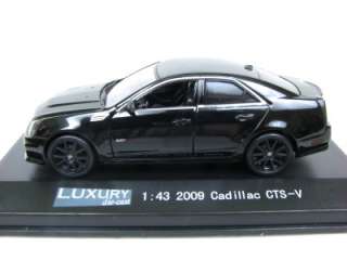 Luxury Diecast 2009 Cadillac CTS V Blackout 1/43  