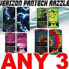 vinyl skins for Verizon Wireless Pantech Razzle
