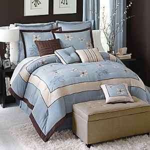 Luxurious 10 Piece King & Queen Comforter Set  