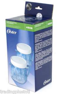 8oz Mini Jar w/ Lid Oster & Osterizer blenders Set of 2  