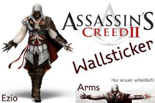Assassins Creed 2   Ezio Wallsticker  Games