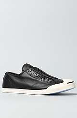 Converse The Jack Purcell LP Slip Sneaker in Black