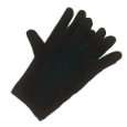 Handschuhe Herrengröße, Baumwolle, schwarz von Party Discount