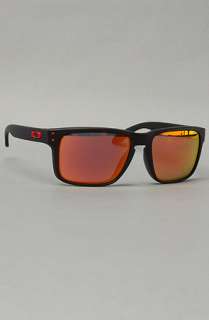 OAKLEY The Holbrook Ducati Sunglasses in Matte Black Ruby Iridium 