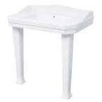 Home Depot   Series 1900 Console Lavatory and Pedestal Combo in White 