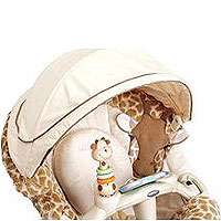 Graco Sweetpeace Newborn Soothing Swing   Snuggly Safari. FREE 