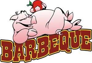 BBQ Concession Decal 14 Restaurant Food Barbeque Pork  