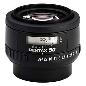 PENTAX 20817   SMCP FA 50MM F/1.4 LENS   027075030534  