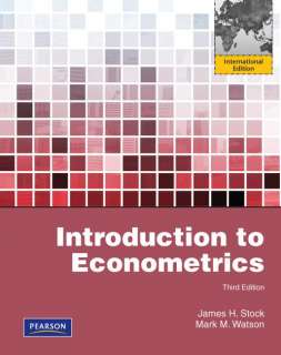 Introduction to Econometrics by Watson 3rd International Edition 