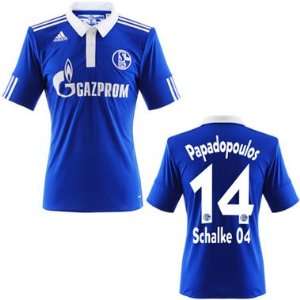 FC Schalke 04 Papadopoulos Trikot Home 2012: .de: Sport 