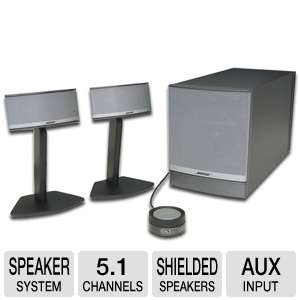 Bose® Companion® 5 Multimedia Speaker System   Digital 5.1 Audio 