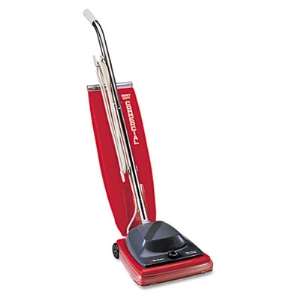 Sanitaire Commercial Upright Vacuum w/Vibra Groomer II, 16 lbs, Red at 