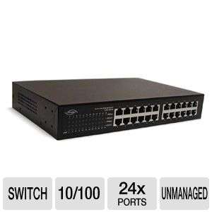 Linkskey LKS SR24 Network Switch   24 Port, 10/100, and Rackmount kits 