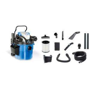 Vacmaster 5 Gal. 5 HP Wall Mount / Portable Wet/Dry Vacuum with 2 