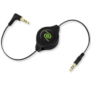 Emerge ETCABLE3535 Retractable 3.5mm Audio Cable 
