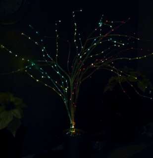 Beleuchtete Lichterzweige Lichter Deko Baum 1 m Lichtzweig 