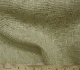 Fabric Natural Burlap Sage 60 inches wide J415  