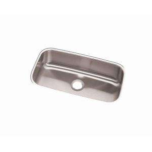 Revere Undermount Stainless Steel 15.75x28x8 Single Bowl Kitchen Sink 