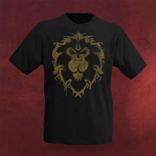 World of Warcraft Allianz Spray T Shirt für WoW Fans  