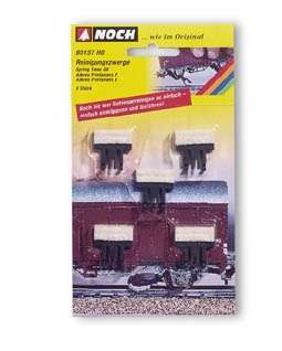 NOCH 60157 Track Cleaner, 5 pieces for HO cars   NEW  