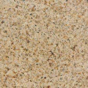 Foremost Cottage 4 in. x 4 in. Granite Top Sample in Mohave Beige 