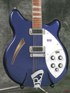 NEW 2011 RICKENBACKER 360 12 STRING MIDNIGHT BLUE GUITAR WITH CASE RIC 