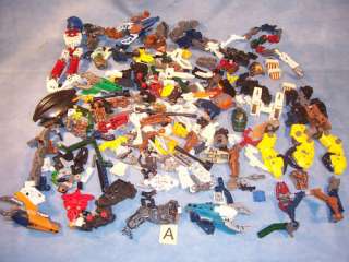 Lego Lot A Technic Bionicle Weapon Mask Brick Block Arms Legs Special 