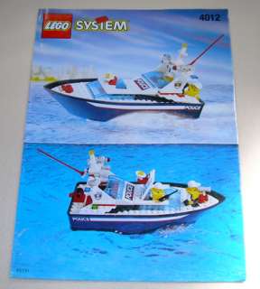 Lego Wave Cops 4012 Compl. w Box & Minifigs (1996)  