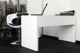 Design Schreibtisch Fast Trade Hochglanz 140cm Büro  