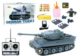 RC Panzer German Tiger Rauch Sound 116 HL 3818 1  