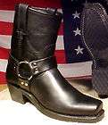 FRYE MOTORCYCLE HARNESS BOOTS MADE IN USA WOMAN 9 1/2 M
